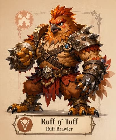 Ruff n' Tuff portrait