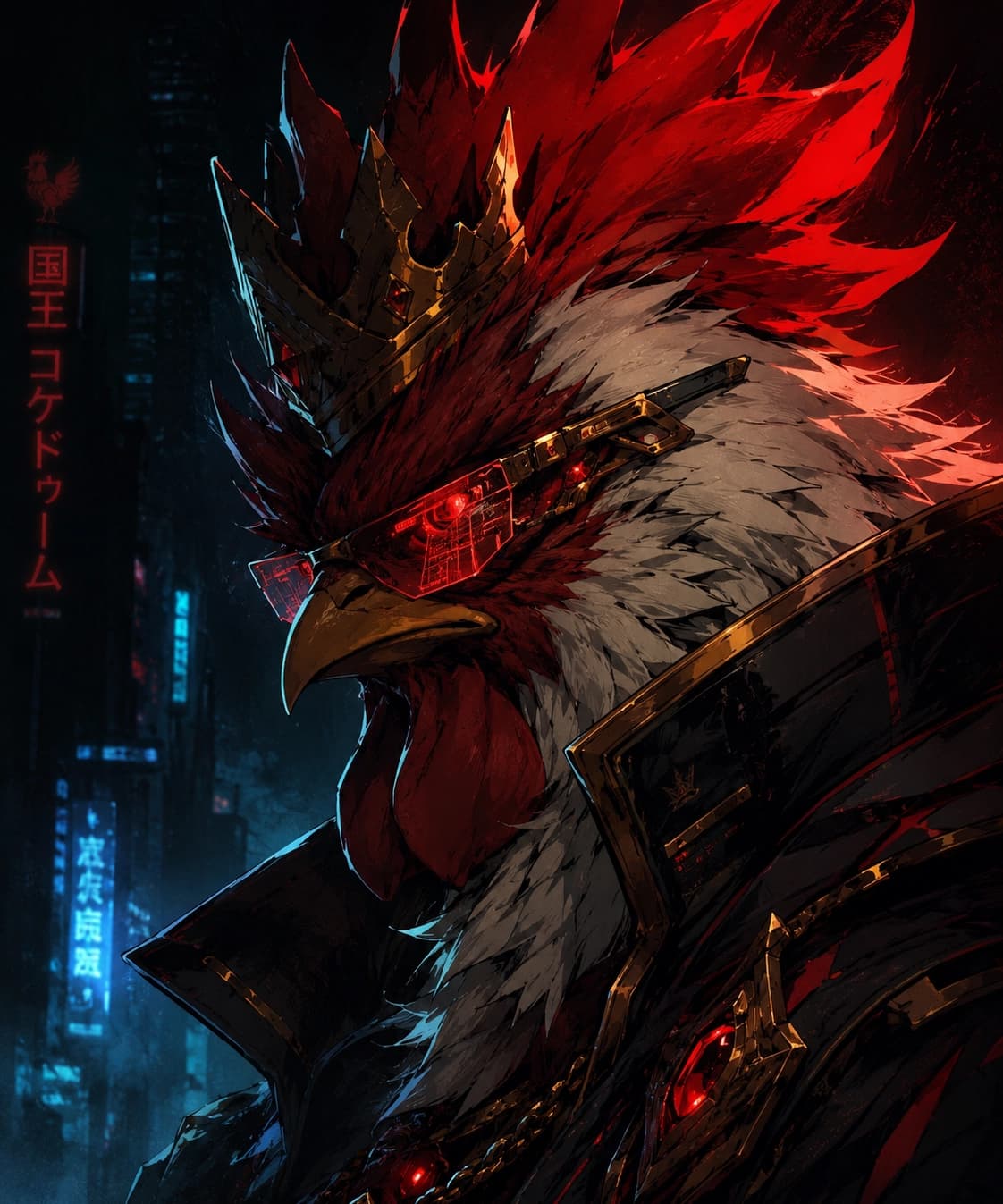 King Cockadoom — MegaRoost Overlord