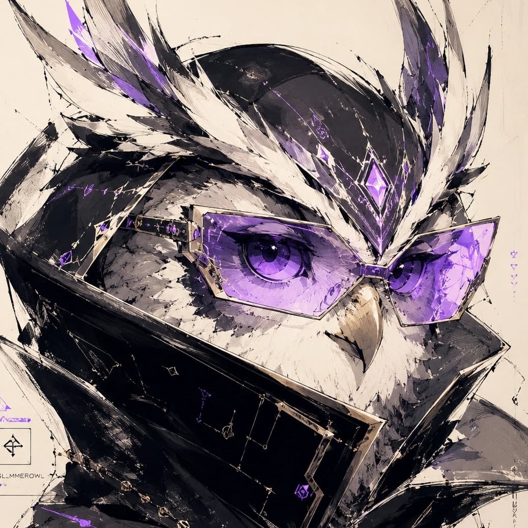 Glimmerowl — Oracle of the Dataspire